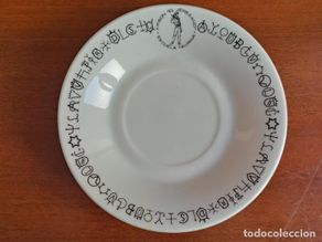 Antigüedades: Plato Santa Clara Moises Alvarez- meson el jerezano escuela taurina Puerto Santa Maria